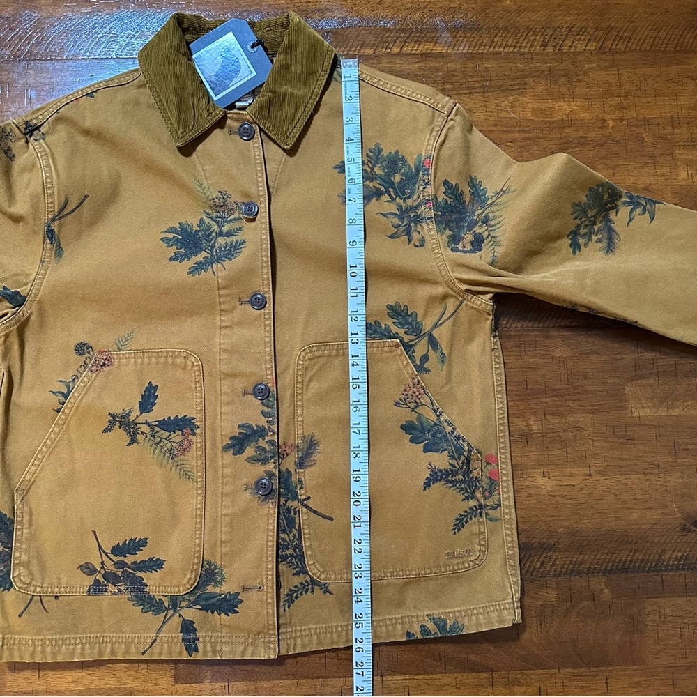 Filson Women’s Canvas Barn Coat – Botanical Flower ❀ Size S | NWT - Picture 11 of 11